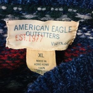 American Eagle Outfitters Sweaters - American Eagle Vintage Nordic Lambswool Sweater American Eagle Outfitters Sweaters - American Eagle Vintage Nordic Lambswool Sweater
